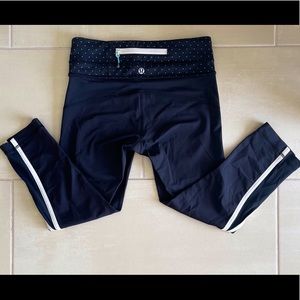 Lily lemon cropped leggings